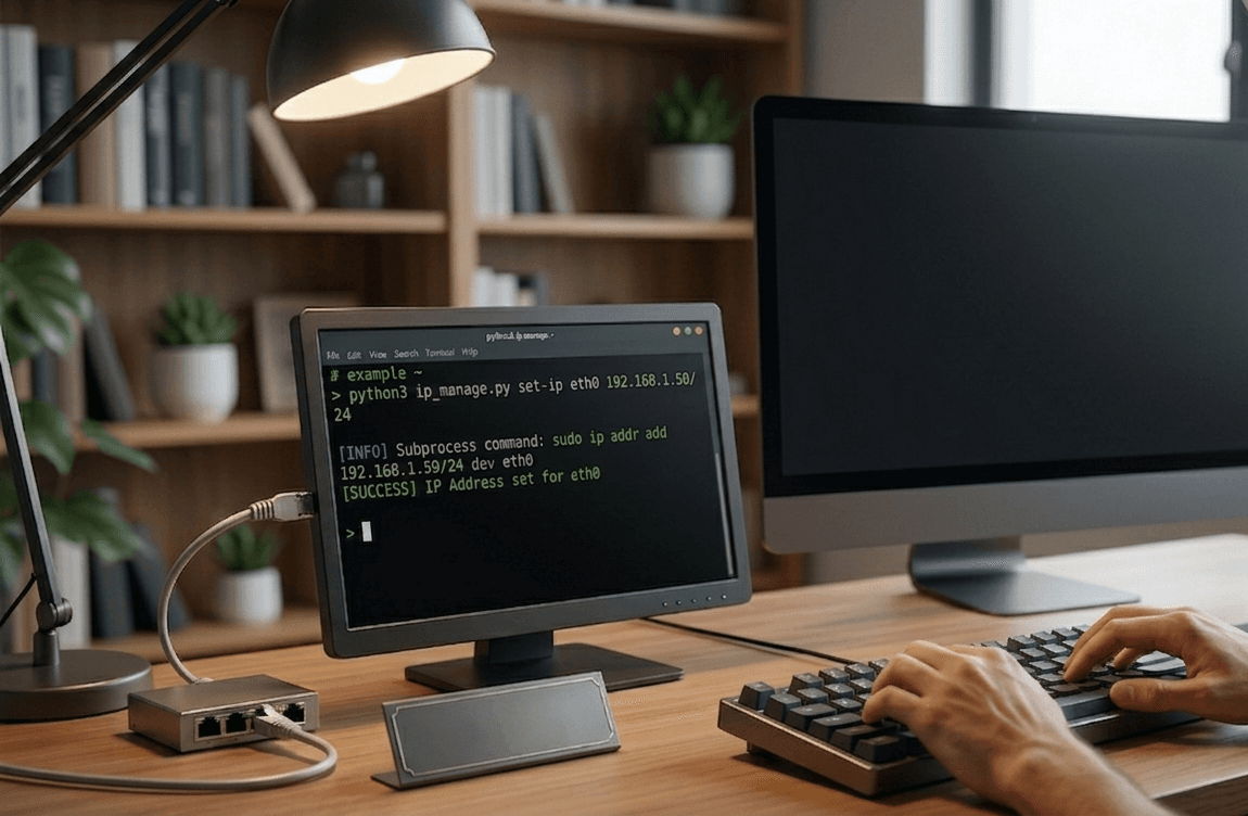 Linux-Based IP Management CLI Tool